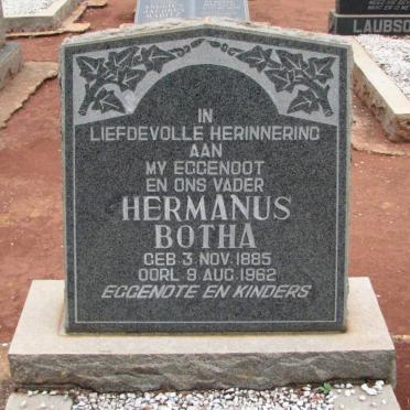 BOTHA Hermanus 1885-1962