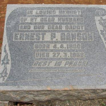 DAWSON Ernest P. 1890-1958