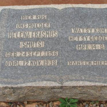 ERASMUS Helena nee SMUTS 1856-1938