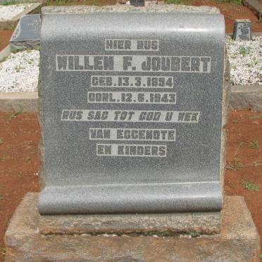 JOUBERT Willem F. 1894-1943