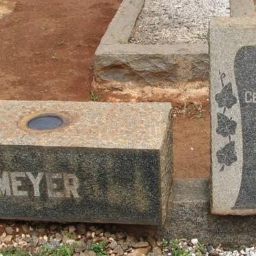 MEYER Anna Jacoba nee CALITZ 1897-1964