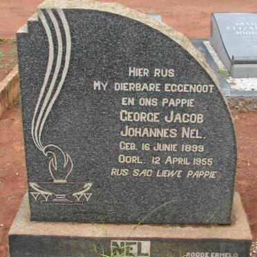 NEL George Jacob Johannes 1899-1955