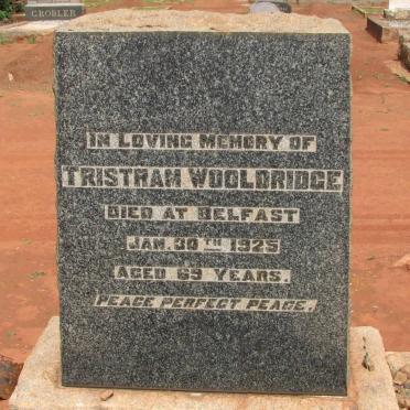 WOOLDRIDGE Tristram -1925