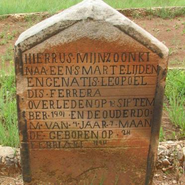 FERRERA Engenatis Leopoeldis 1894-1901