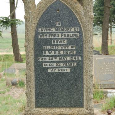 HOWE Winifred Pauline -1940