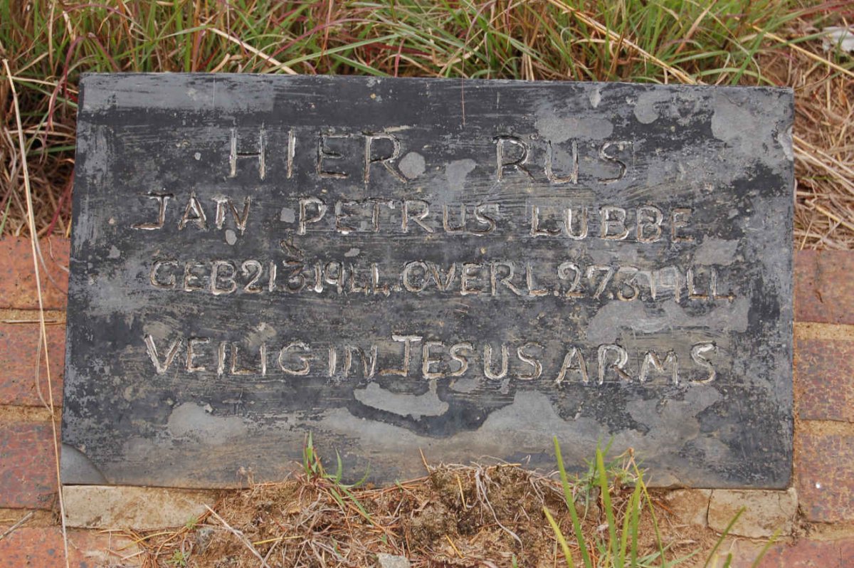 LUBBE Jan Petrus 1944-1944