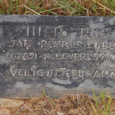 LUBBE Jan Petrus 1944-1944