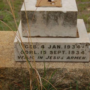 PREEZ Japie, du 1934-1934