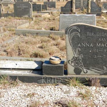 KRIEL Anna Magaretha 1929-1976