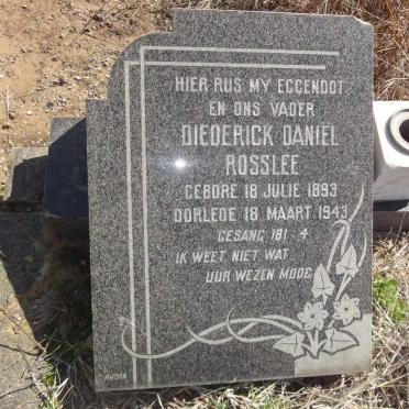 ROSSLEE Diederick Daniel 1893-1943