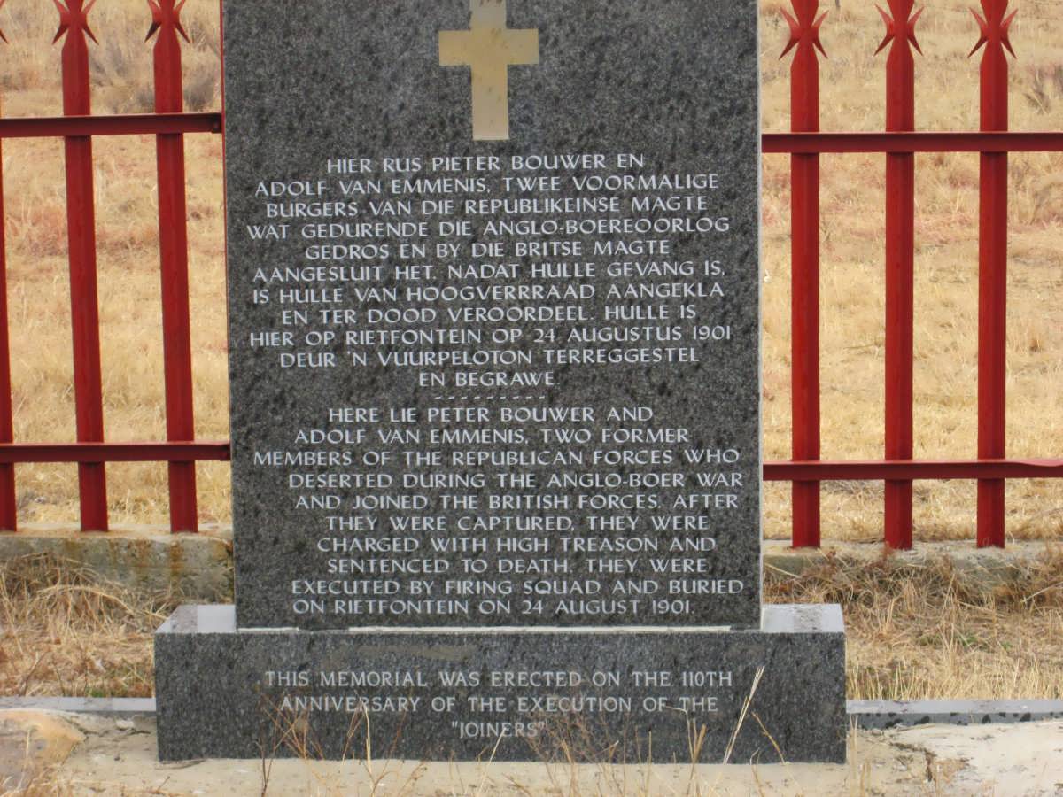 BOUWER Pieter -1901 :: EMMENIS Adolf, van -1901