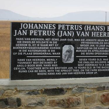 07. Gedenksteen -VAN HEERDEN Johannes Petrus en VAN HEERDEN Jan Petrus