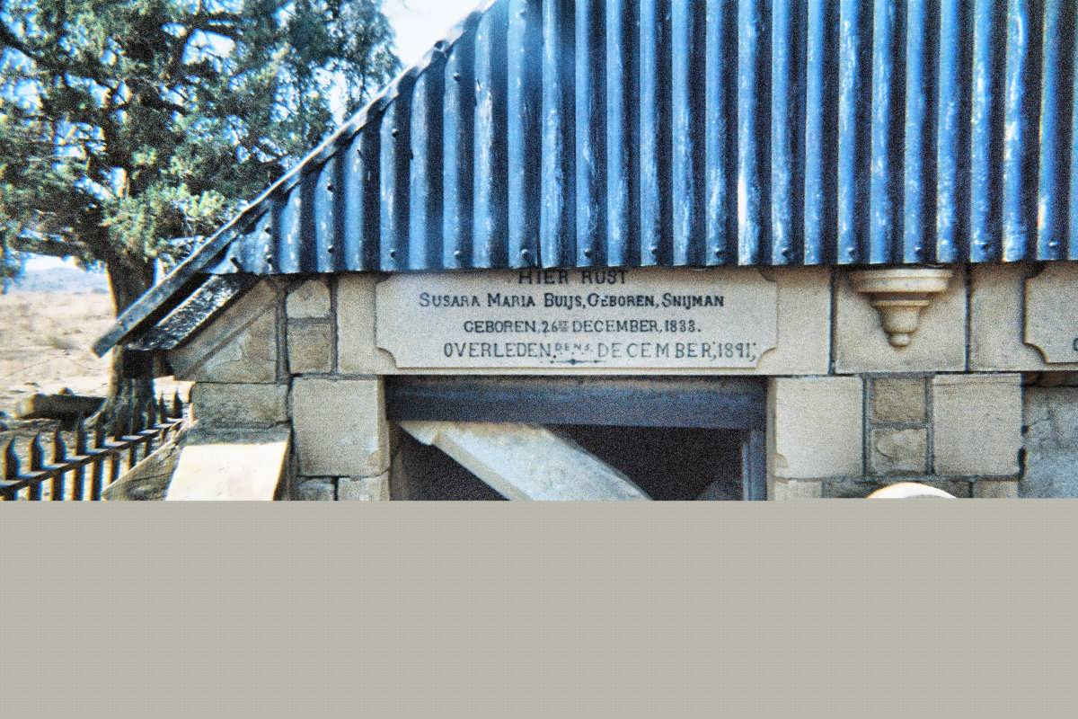 BUIJS Susara Maria nee SNIJMAN 1833-1891