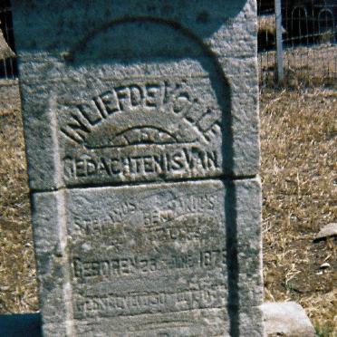 BUYS Stephanus Bernardus 1876-1899