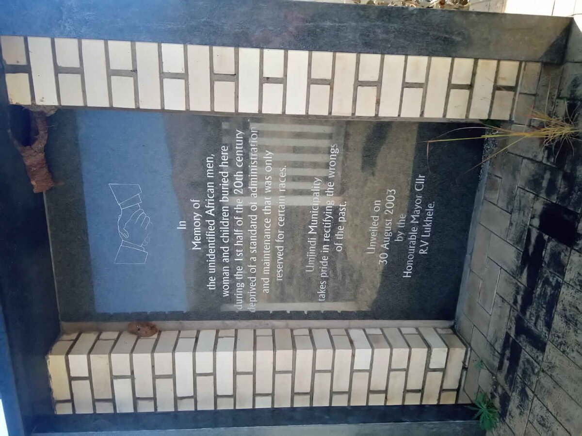 09. Memorial for all unidentified men, woman and children buried here.