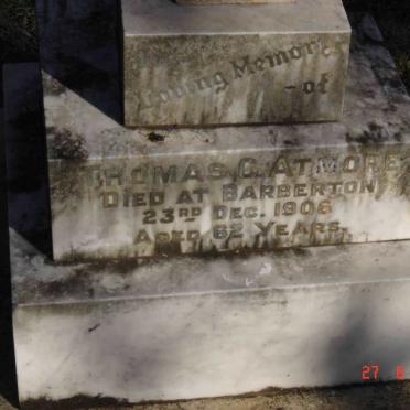 ATMORE Thomas C. -1906