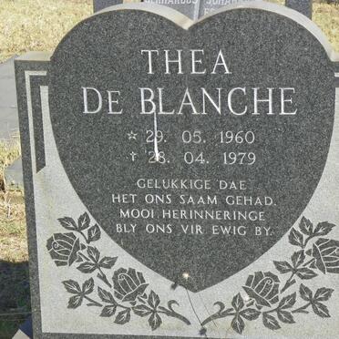 BLANCHE Thea, de 1960-1979