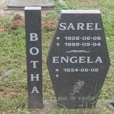 BOTHA Sarel 1926-1999 &amp; Engela 1934-