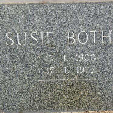 BOTHA Susie 1908-1975