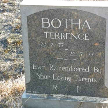 BOTHA Terrence 1977-1977