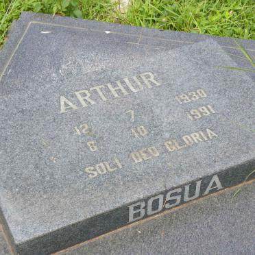 BOSUA Arthur 1930-1991