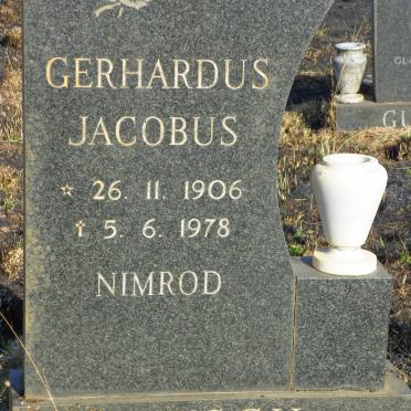 BOSCH Gerhardus Jacobus 1906-1978