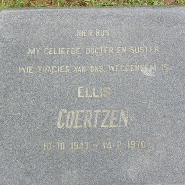 COERTZEN Ellis 1943-1970