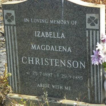 CHRISTENSON Izabella Magdalena 1897-1985