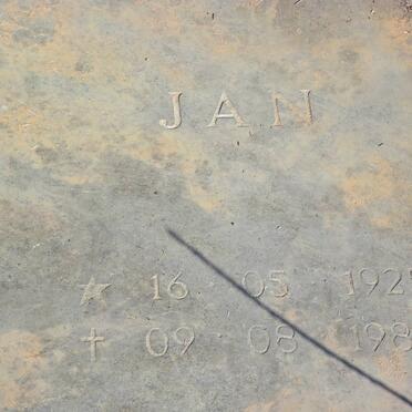 COERTZE Jan 1925-1989