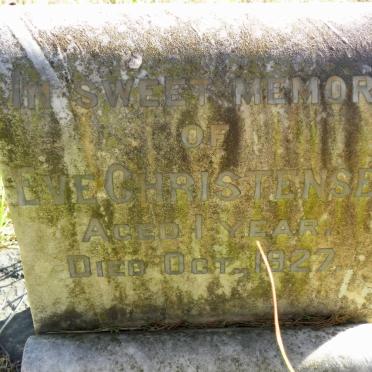 CHRISTENSEN Eve -1927