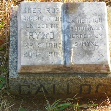 CALLDO Ryno 1983-1984