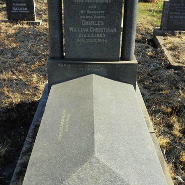 GATES Charles William Christiaan 1883-1944 