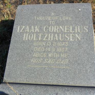 HOLTZHAUSEN Izaak Cornelius 1873-1967