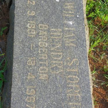 HENDRY William Storer 1891-1967