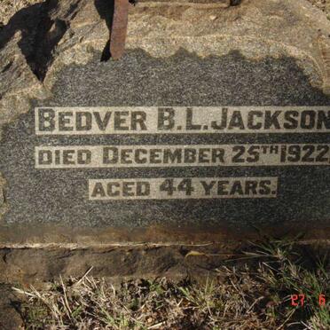 JACKSON Bedver B.L. -1922