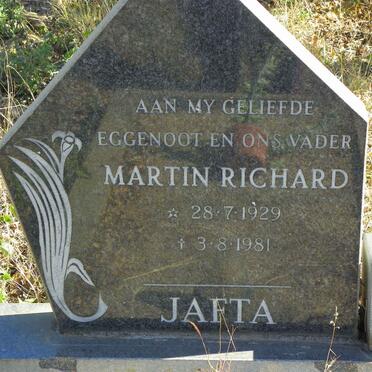 JAFTA Martin Richard 1929-1981