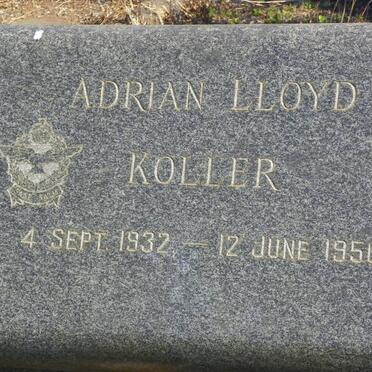 KOLLER Adrian Lloyd 1932-1956
