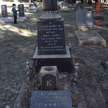 KUHN Jean G.X. 1878-1959 &amp;  Mina -1941