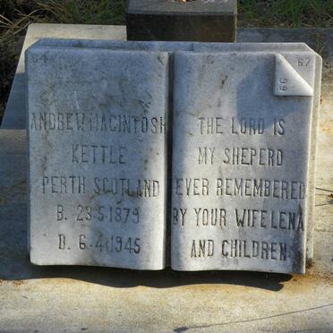 KETTLE Macintosh Andrew 1879-1945