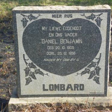 LOMBARD Daniel Benjamin 1905-1956