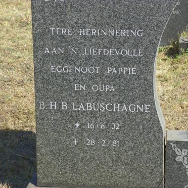 LABUSCHAGNE B.H.B. 1932-1981