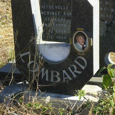 LOMBARD Thinus 1958-1990