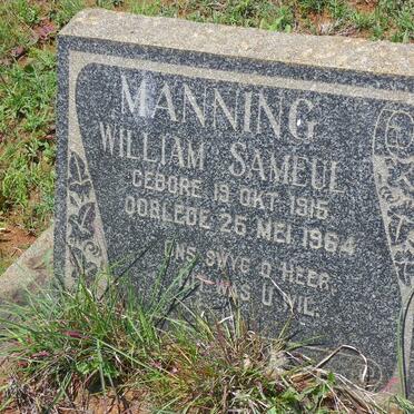MANNING William Sameul 1915-1964