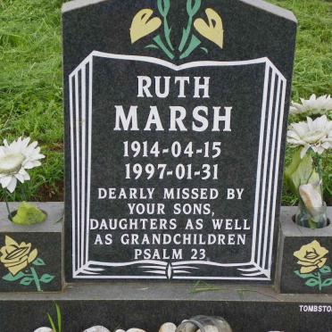 MARSH Ruth 1914-1997