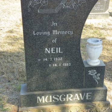 MUSGRAVE Neil 1932-1983