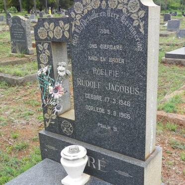 MARE Rudolf Jacobus 1946-1965