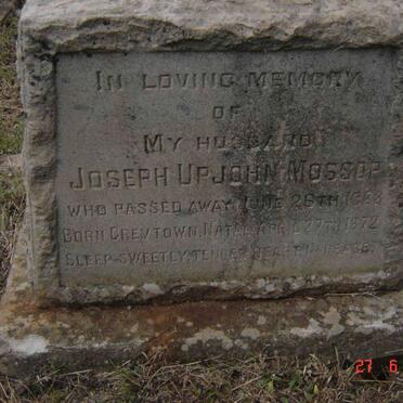 MOSSOP Joseph Upjohn 1872-1928