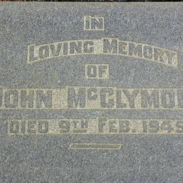 McCLYMONT John -1945