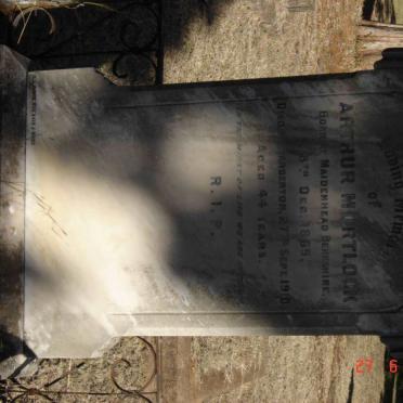 MORTLOCK Arthur 1865-1910