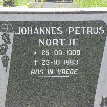 NORTJE Johannes Petrus 1909-1993